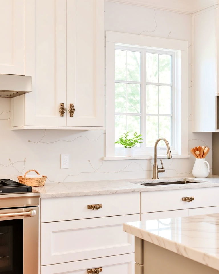 unique sculptural knobs - 40 Kitchen Cabinet Hardware Ideas