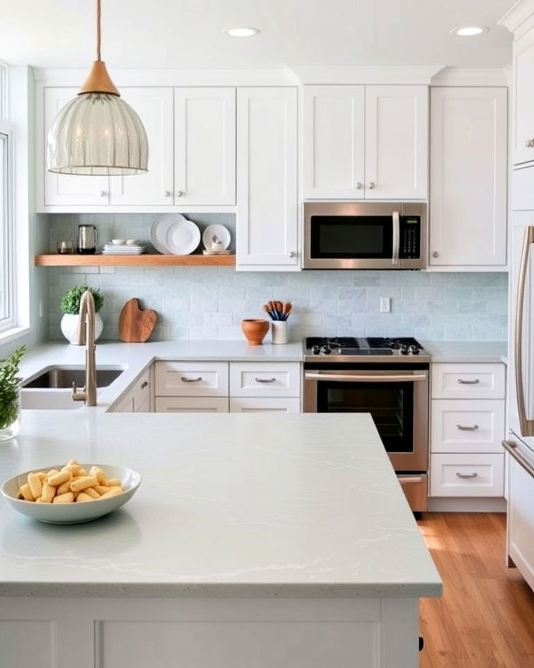 unique seafoam green countertops - 15 Seafoam Green Kitchen Ideas
