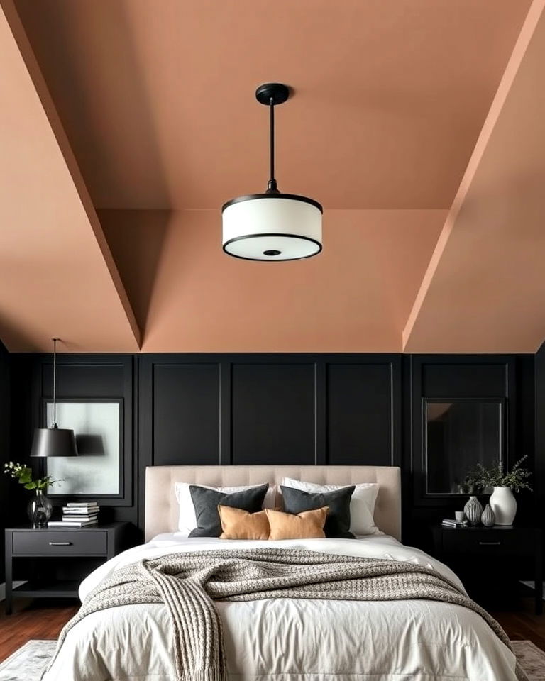 unique taupe ceiling paint - 20 Taupe Bedroom Ideas