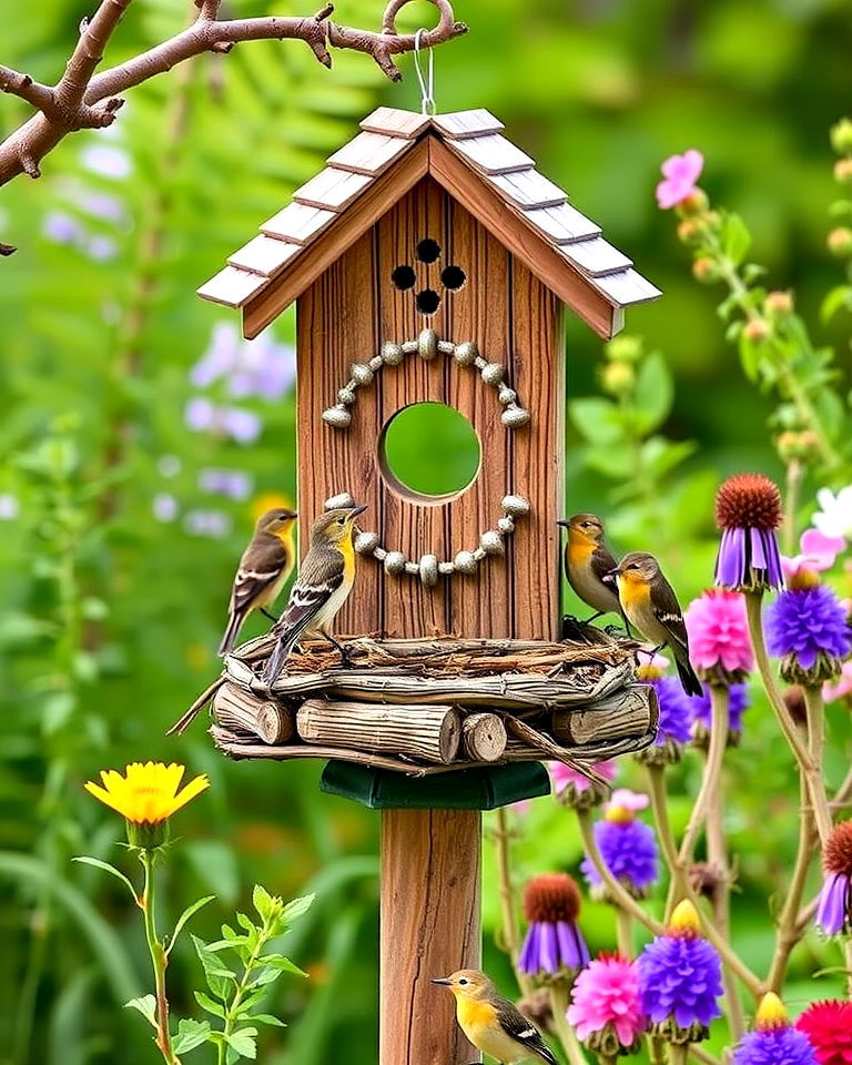 unique wild bird habitat - 30 Ranch House Landscaping Ideas