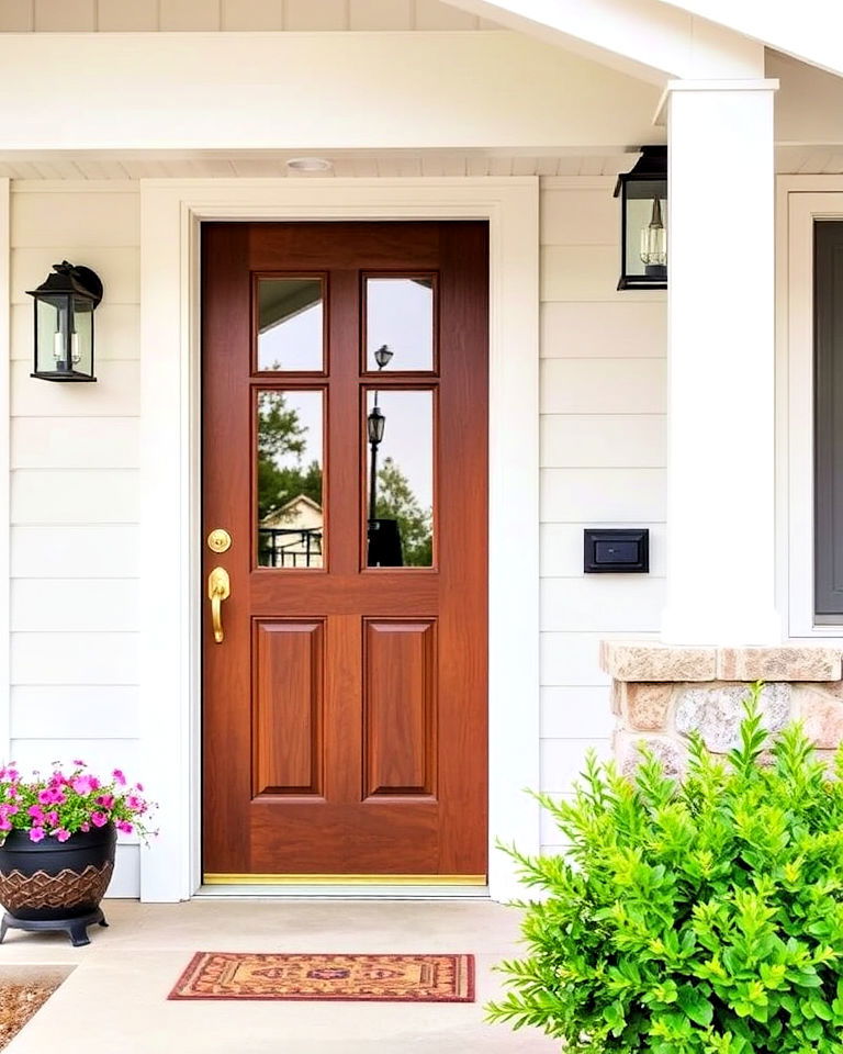 upgrade exterior hardware ideas - 40 Curb Appeal Inspiration for Ranch Homes
