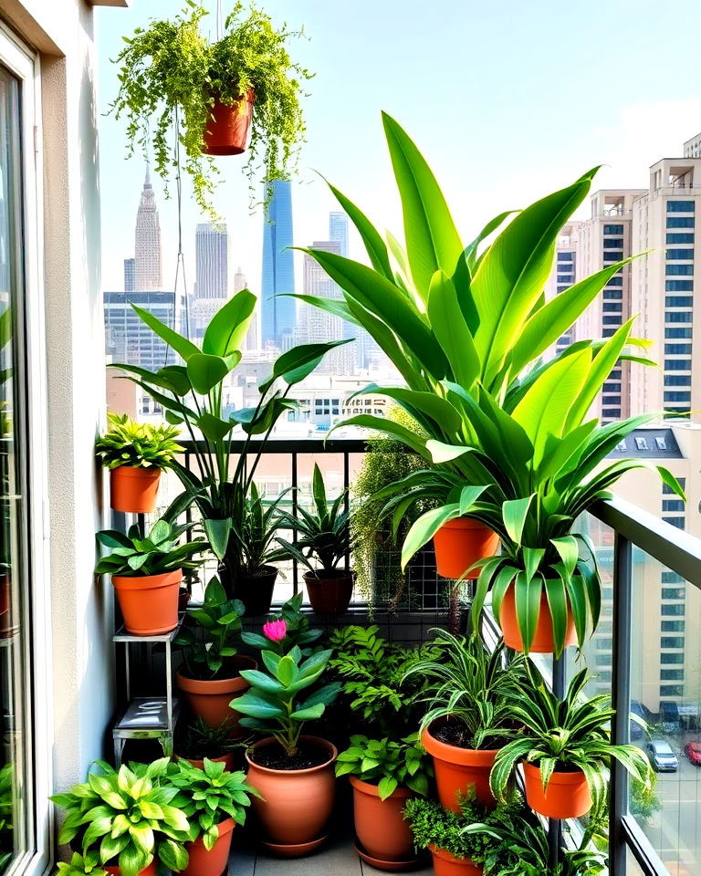 urban jungle escape ideas - 20 Loft Balcony Ideas