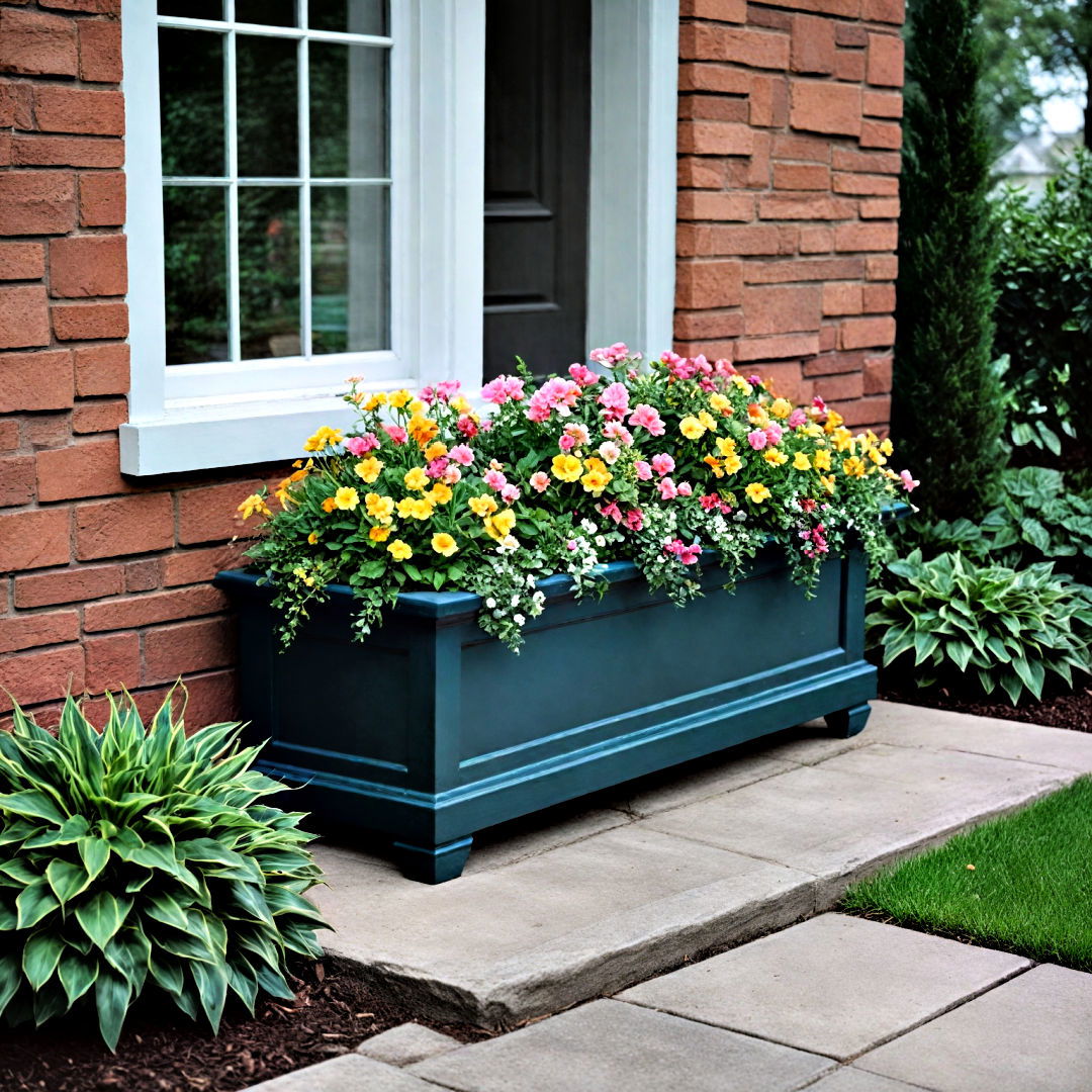 use planter box for landscape - 40 Small Front Yard Landscaping Ideas