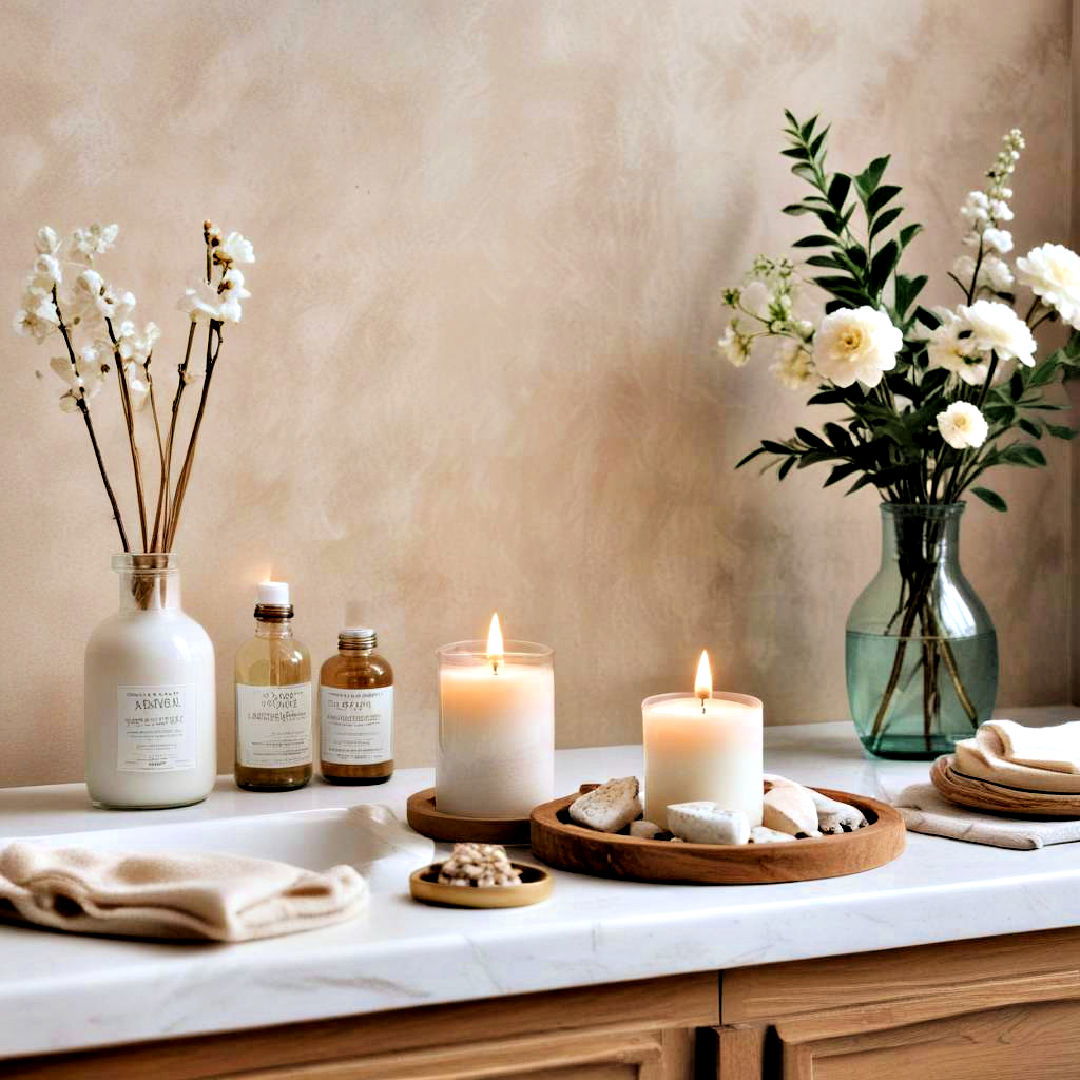 use scented elements - 40 Bathroom Decor Ideas
