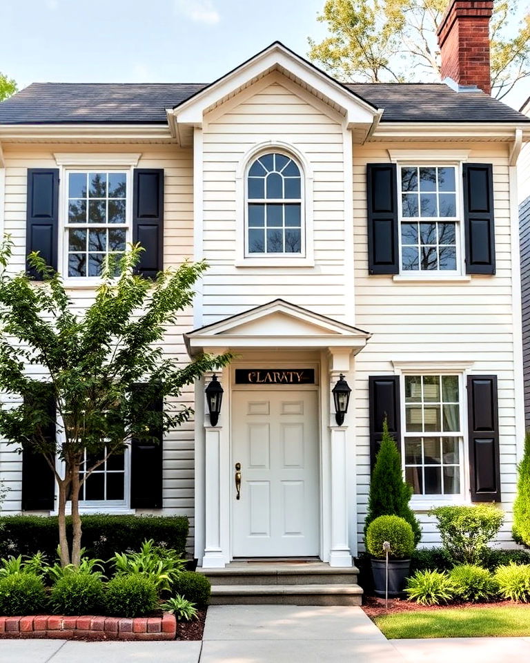 vanilla milkshake paint color - 25 Off-white Paint Colors for Home Exteriors