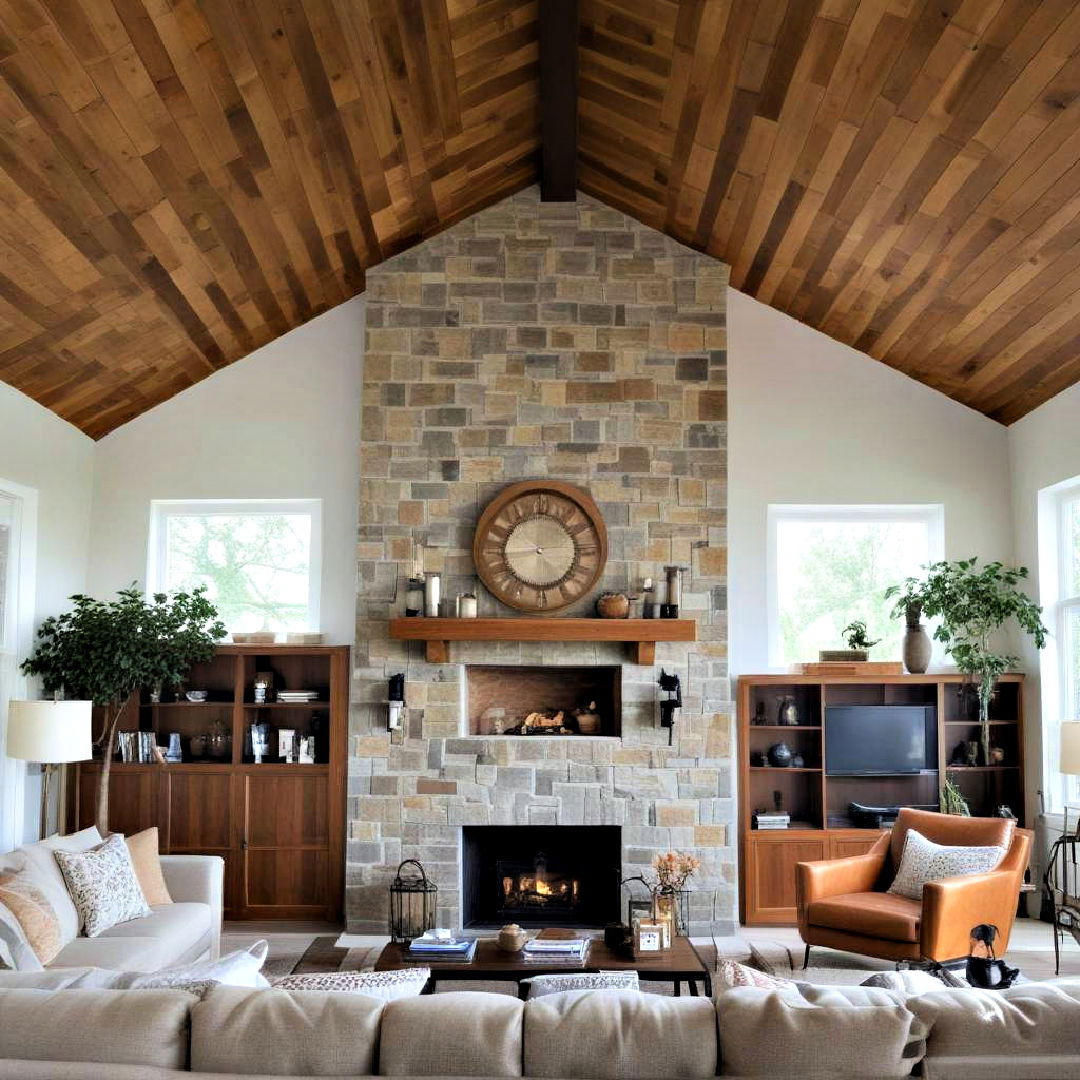 vaulted wood ceiling ideas - 25 Wood Ceiling Ideas