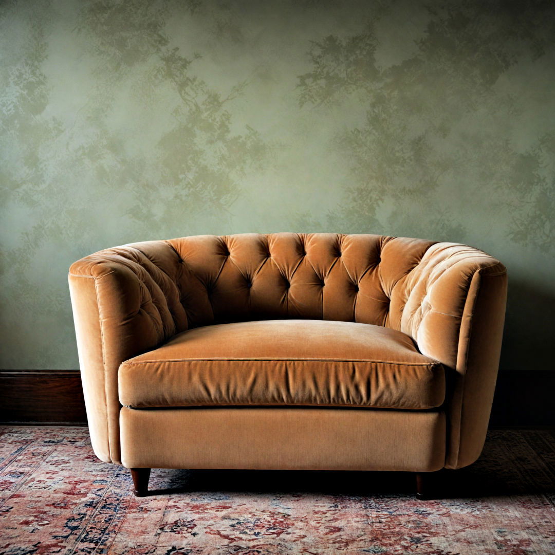 velvet upholstery fabric for sofa - 40 Aesthetic Room Ideas