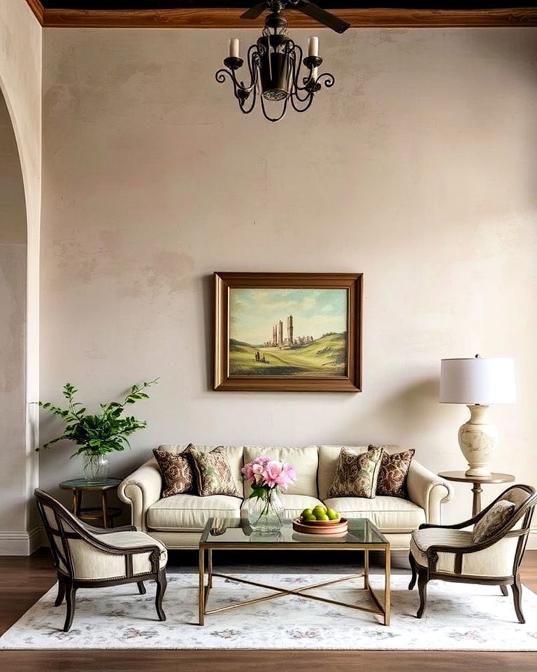 venetian plaster walls for timeless elegance - 20 Italian Interior Design Ideas