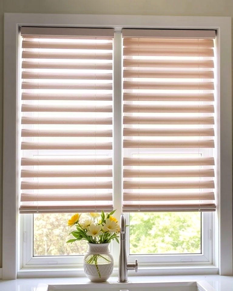 versatile day and night blinds - 15 Kitchen Blinds Ideas