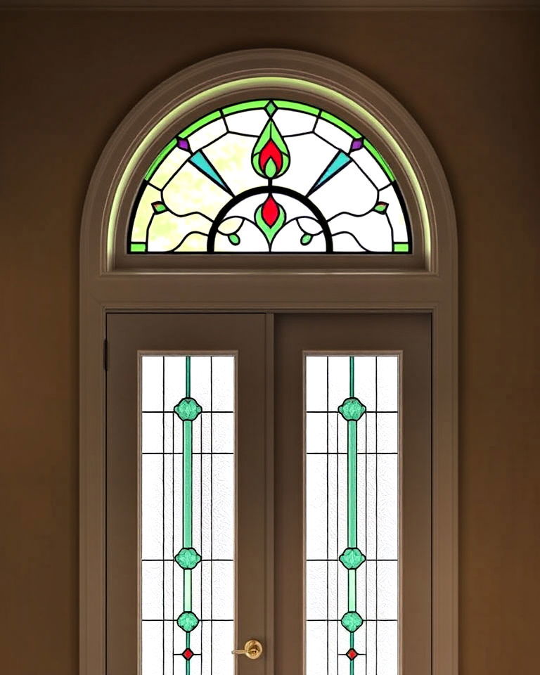 versatile decorative arched transoms - 30 Arch Window Design Ideas