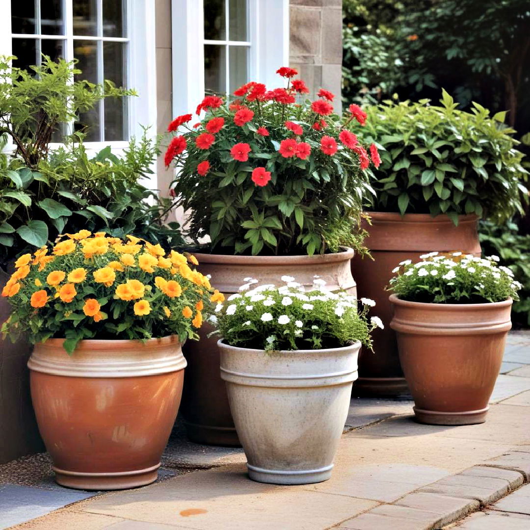 versatile garden pots - 40 Container Garden Ideas