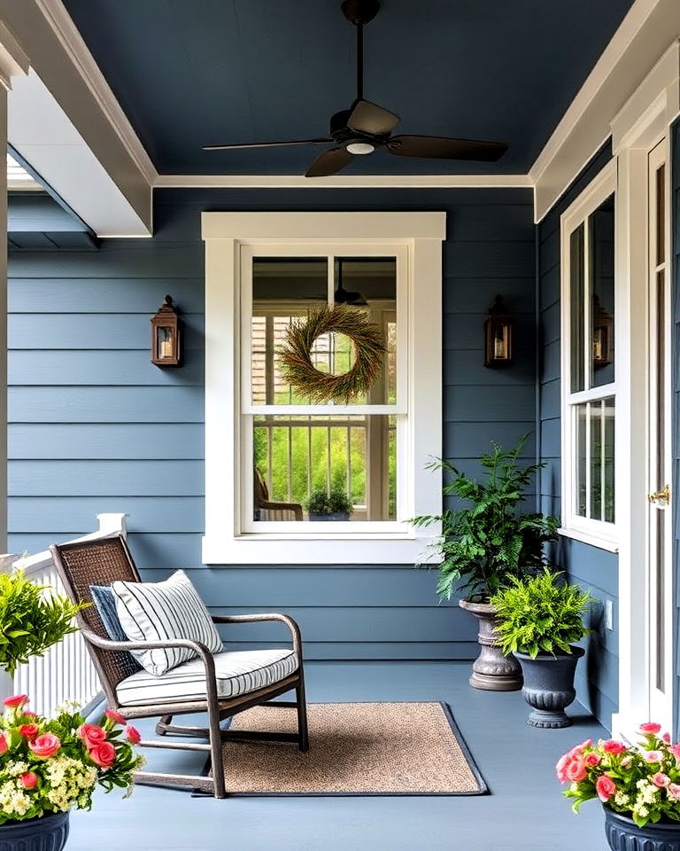 versatile slate blue paint - 20 Porch Paint Colors