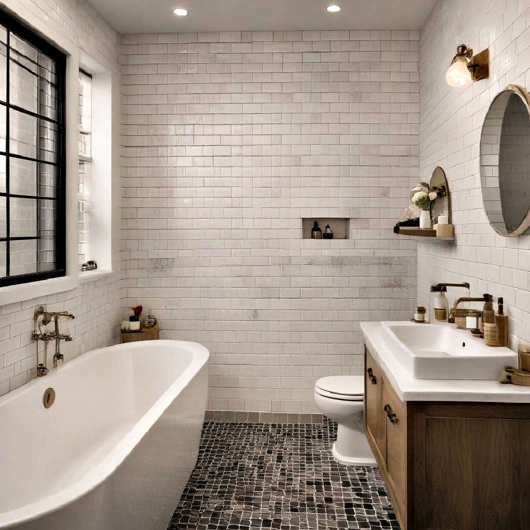 versatile subway tiles - 40 Bathroom Design Ideas