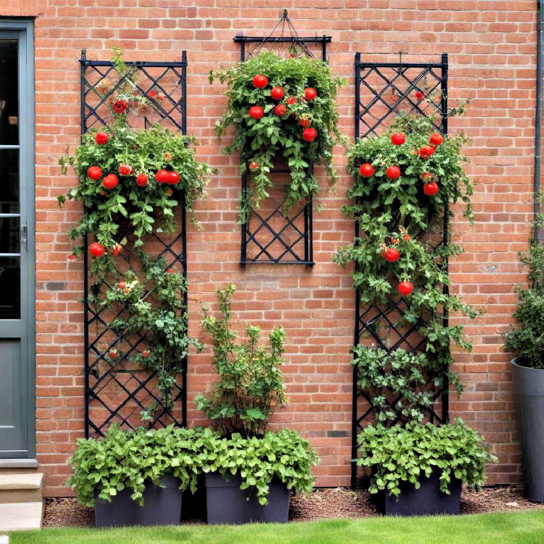 vertical climbing plants - 40 Container Garden Ideas