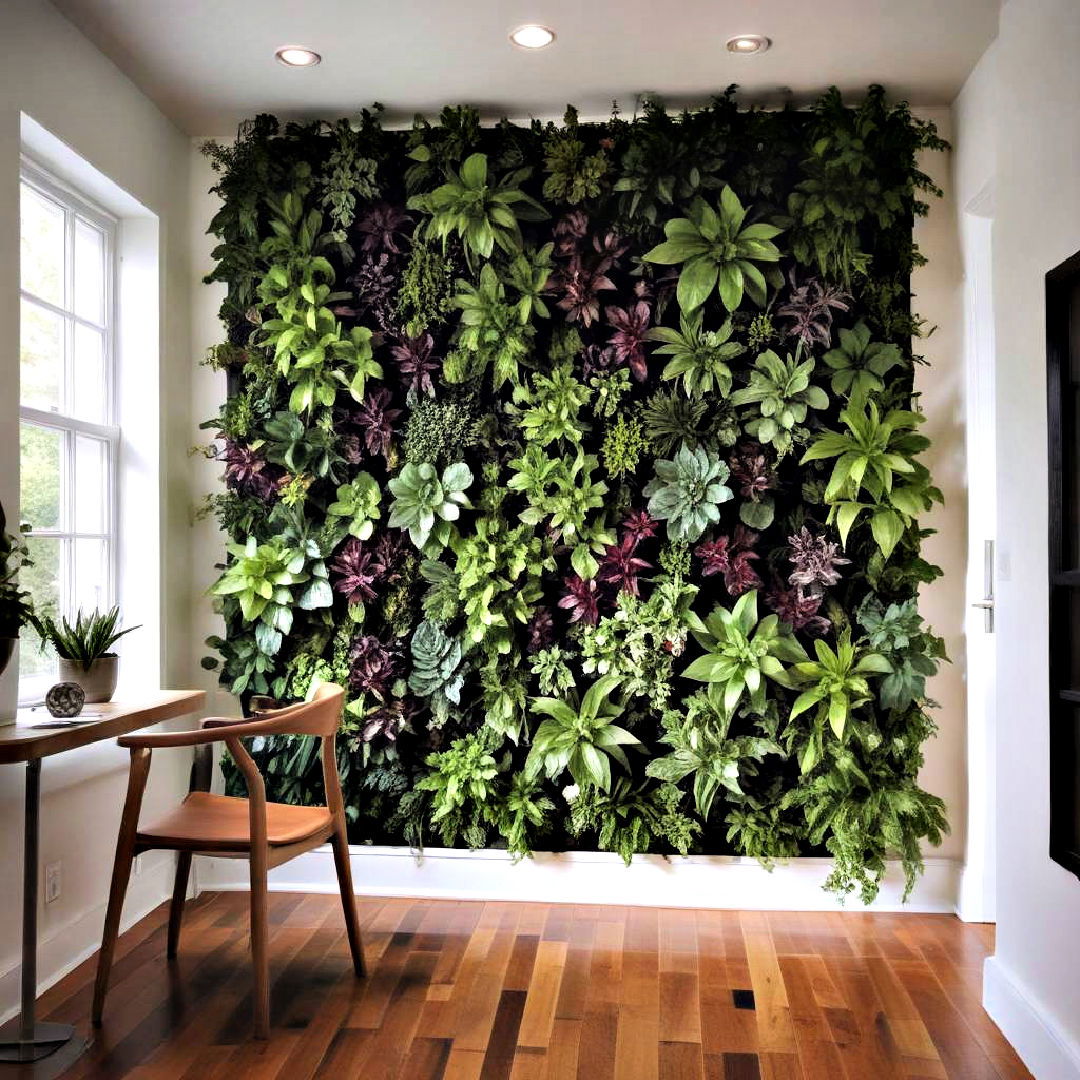 vertical garden for plant room - 20 Plant Room Ideas