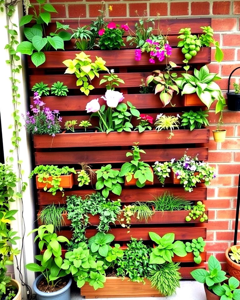 vertical garden for small space - 30 Colorado Landscaping Ideas