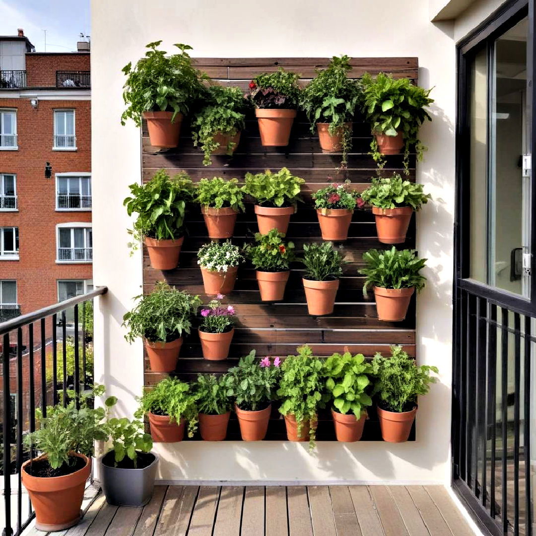 vertical gardening for small balcony - 30 Small Balcony Ideas