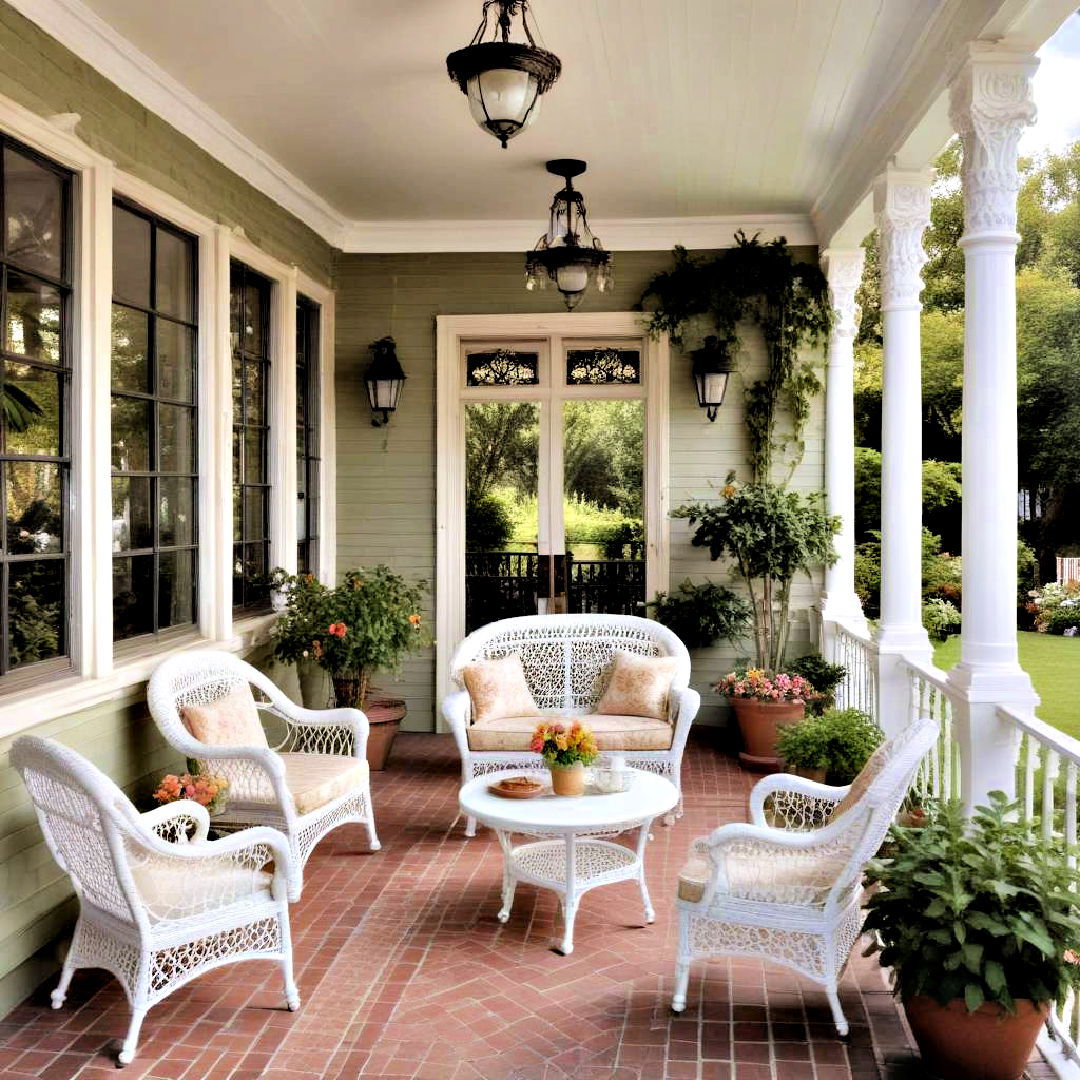 victorian veranda for enclosed patio - 25 Enclosed Patio Ideas