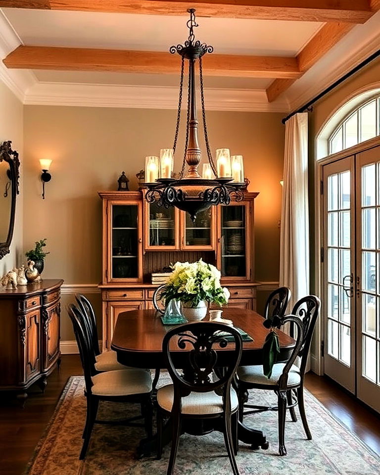 vintage lighting fixtures to add timeless charm - 30 French Country Decor Ideas