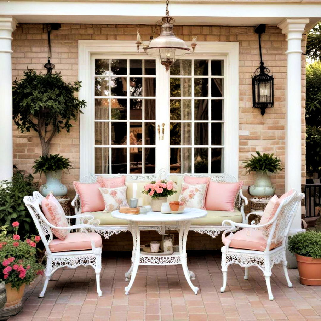 vintage vibes decor idea - 25 Enclosed Patio Ideas