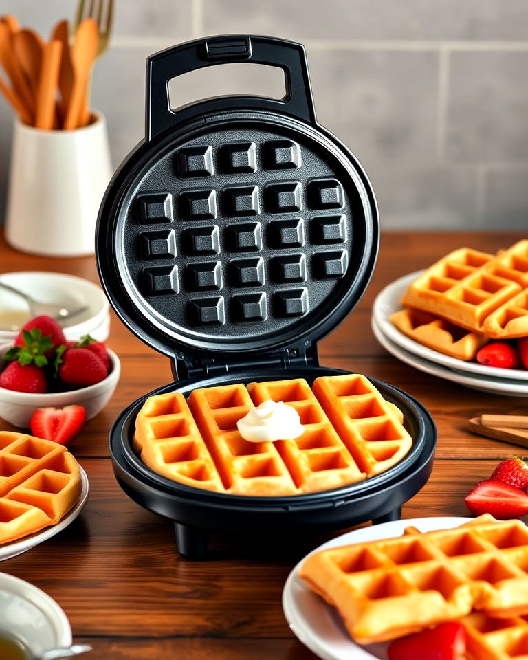 waffle maker for small kitchen - 25 Small Kitchen Appliances List