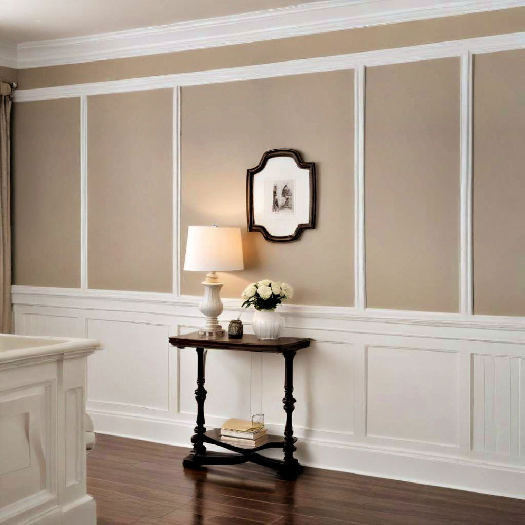 wainscoting for wall decor - 40 Wall Decor Ideas