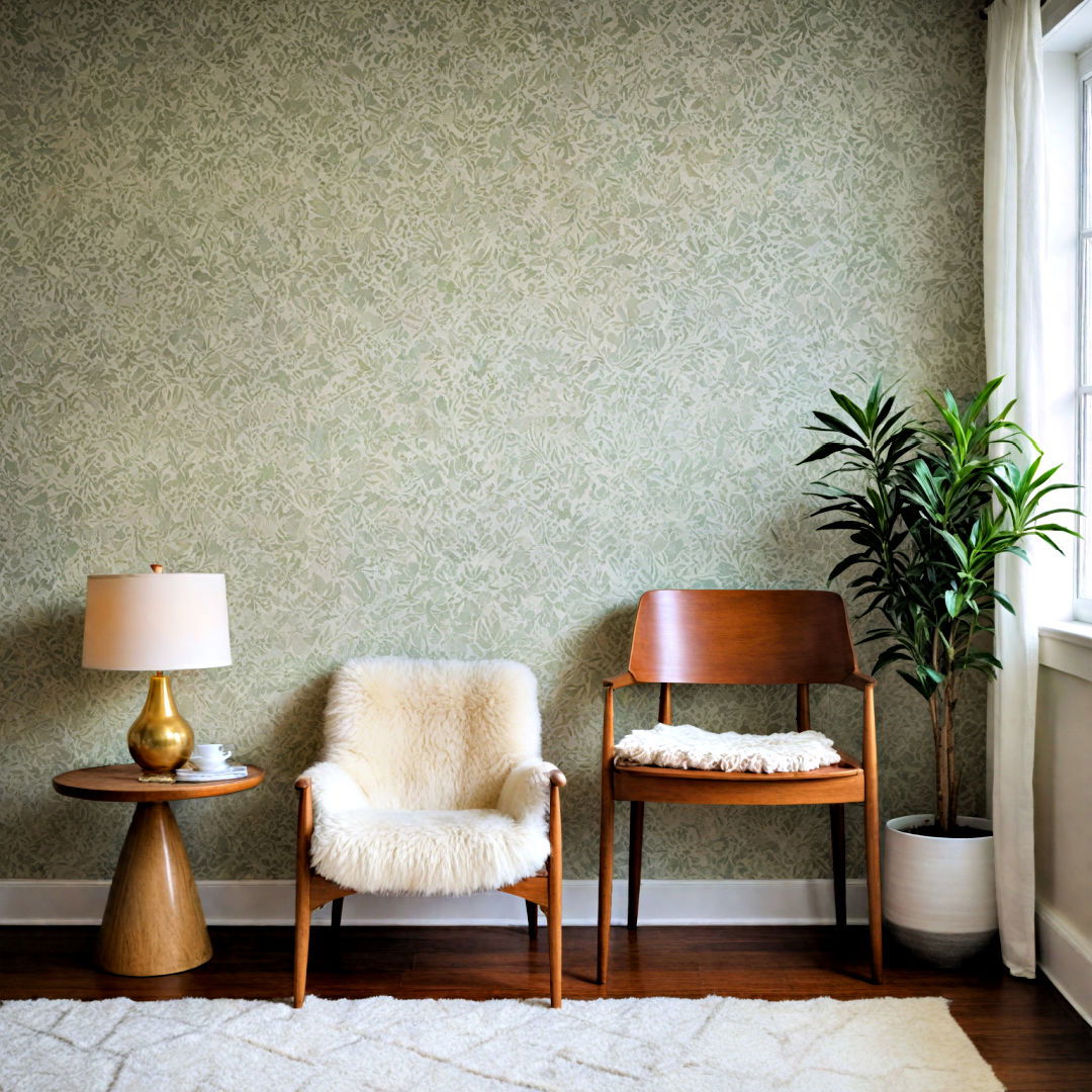 wall covering with stencils - 30 Wall Covering Ideas