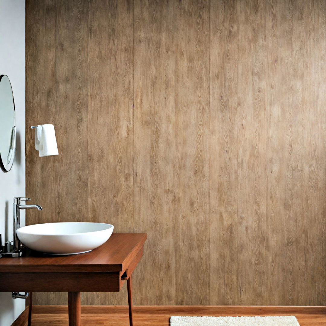 wall covering with water resistant vinyl panels - 30 Wall Covering Ideas