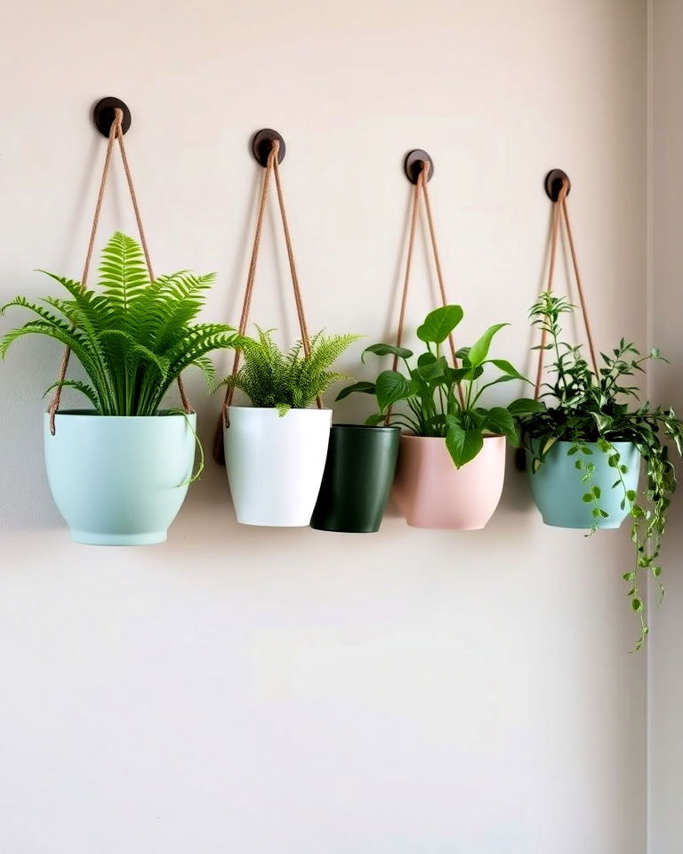 wall mounted ceramic pots for vertical garden - 40 Vertical Garden Ideas