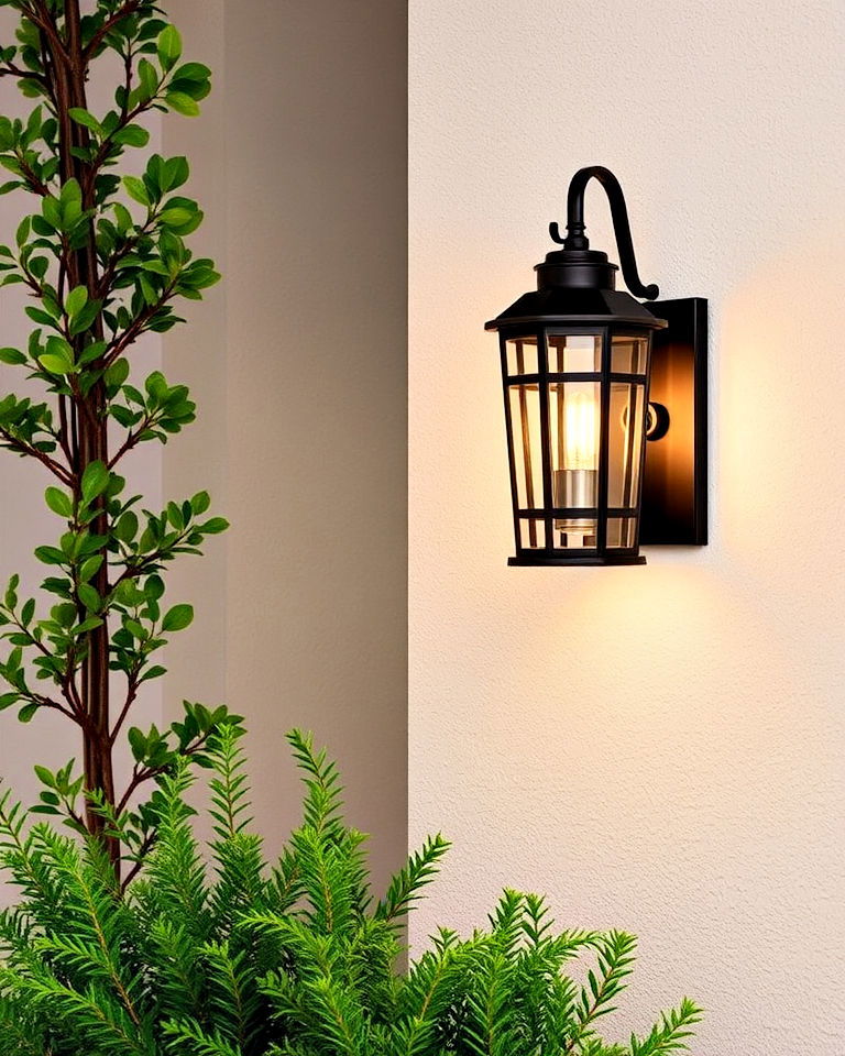 wall mounted sconces for garden lighting - 40 Garden Lighting Ideas