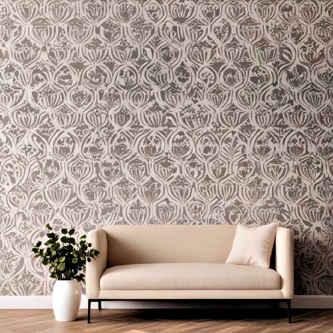wall stencils to personalize decor - 40 Wall Decor Ideas