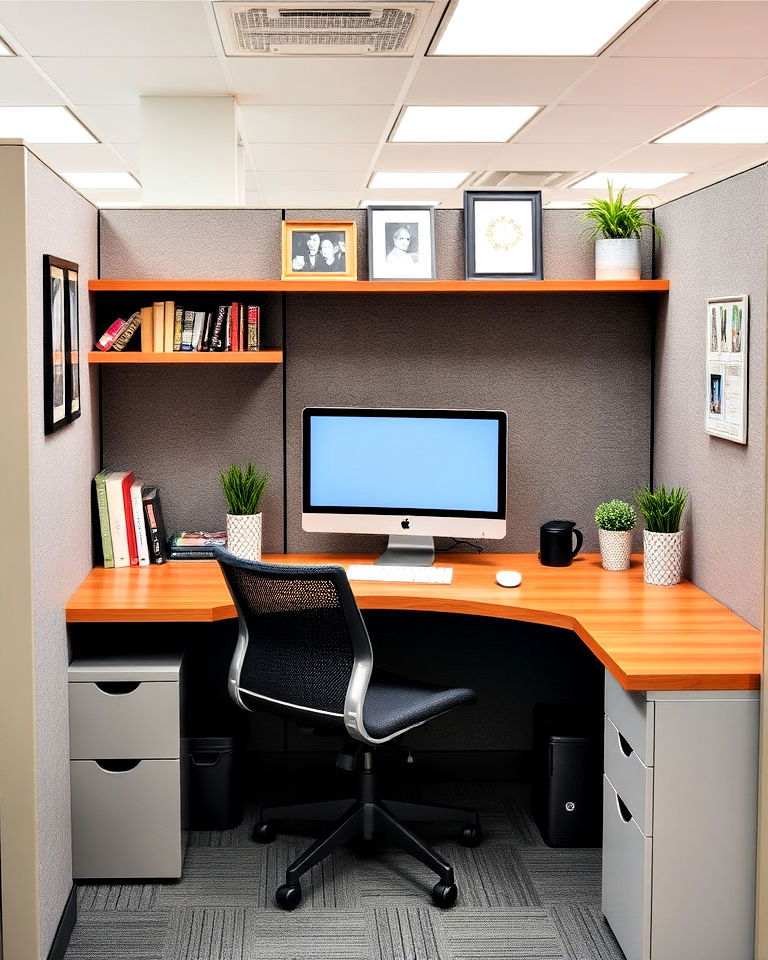 washi tape for decor ideas - 30 Cubicle Decor Ideas
