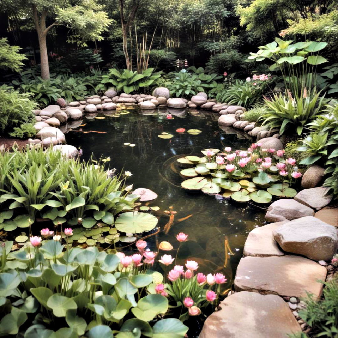water flower garden idea - 30 Flower Garden Ideas