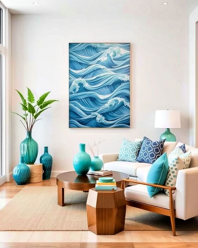 water inspired accent ideas - 25 Florida Home Decor Ideas