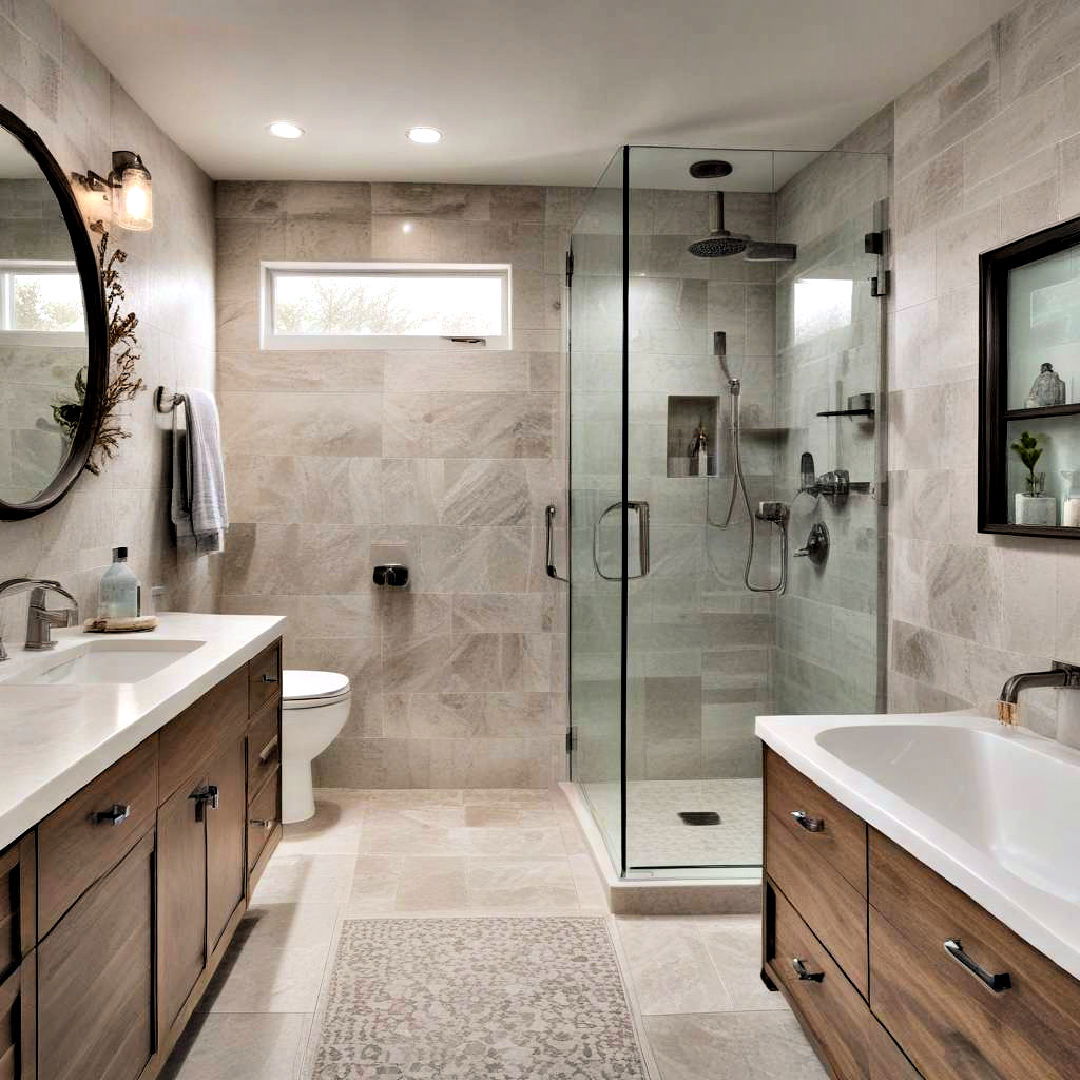 water saving fixtures - 40 Bathroom Design Ideas