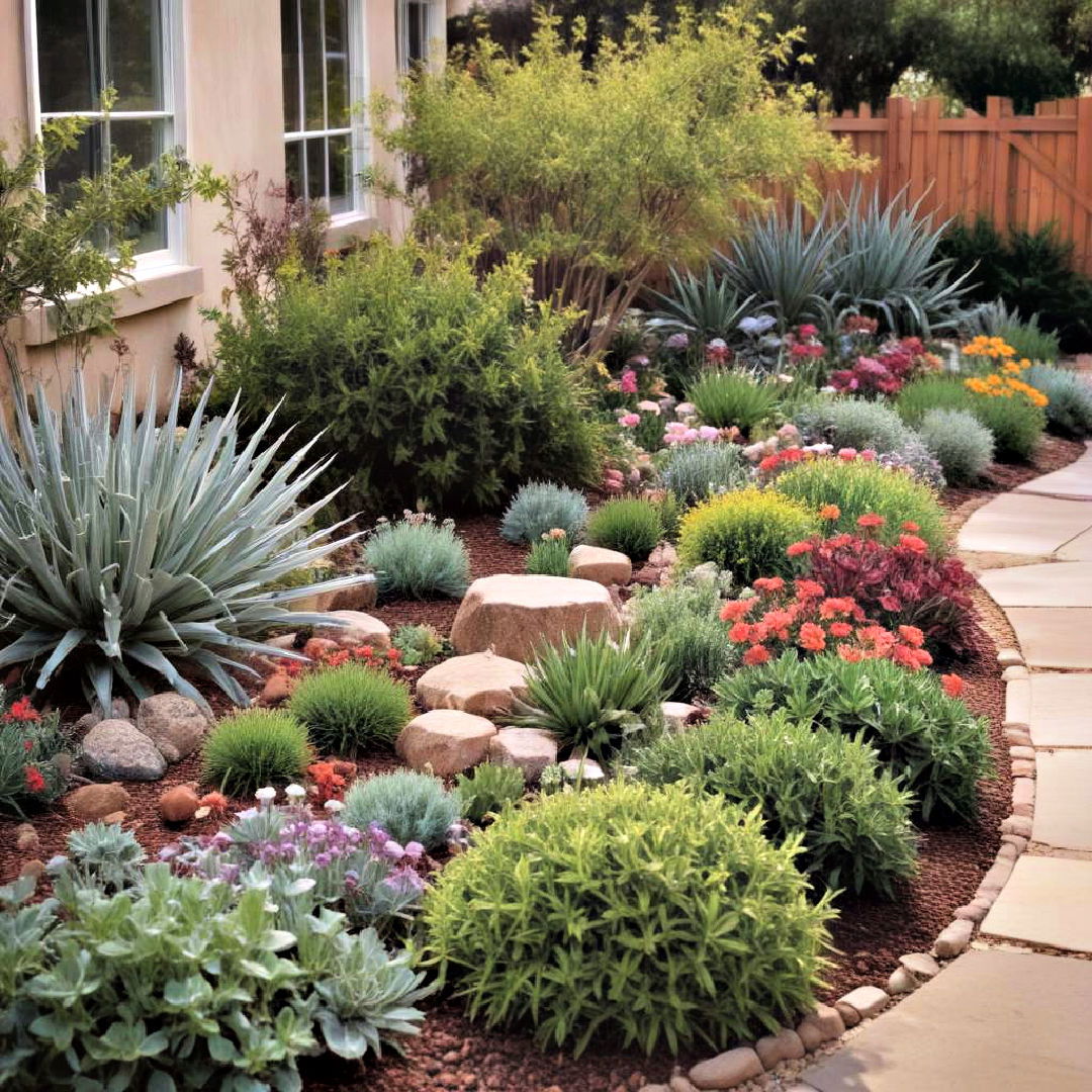 water wise landscaping idea - 40 Small Backyard Landscaping Ideas