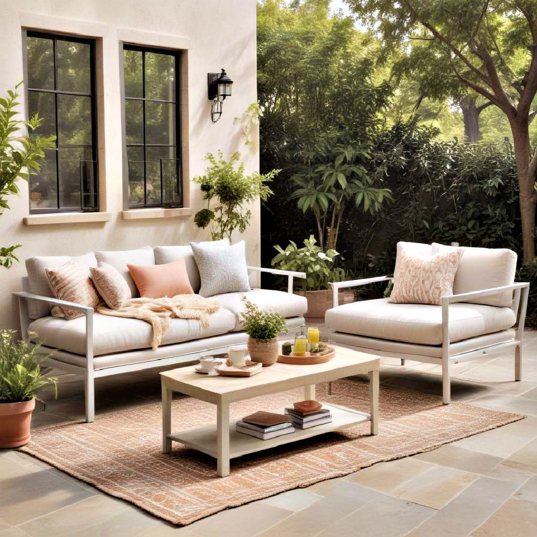 weather resistant outdoor sofas - 25 Patio Furniture Ideas