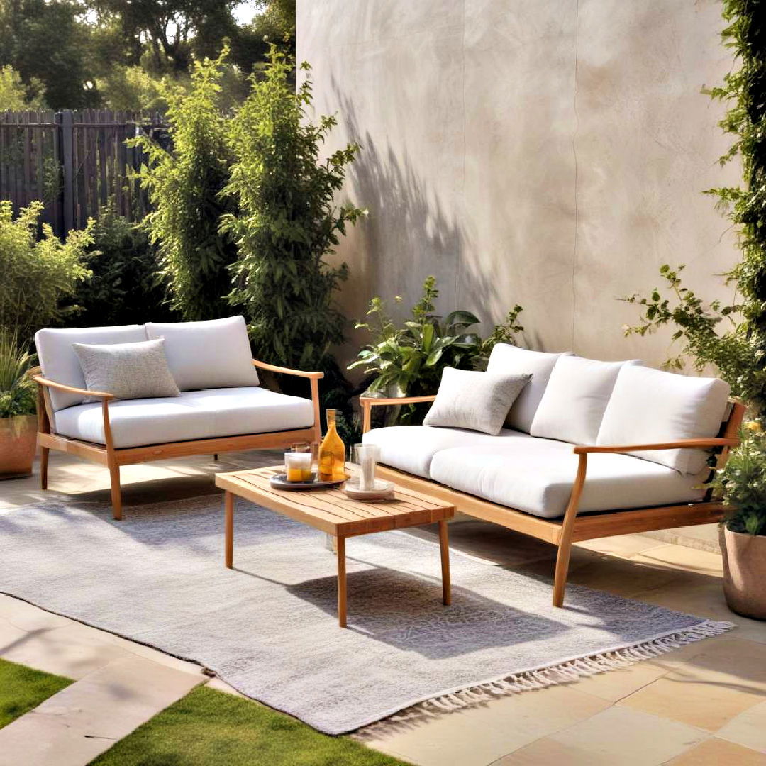weather resistant outdoor sofas - 40 Outdoor Seating Ideas