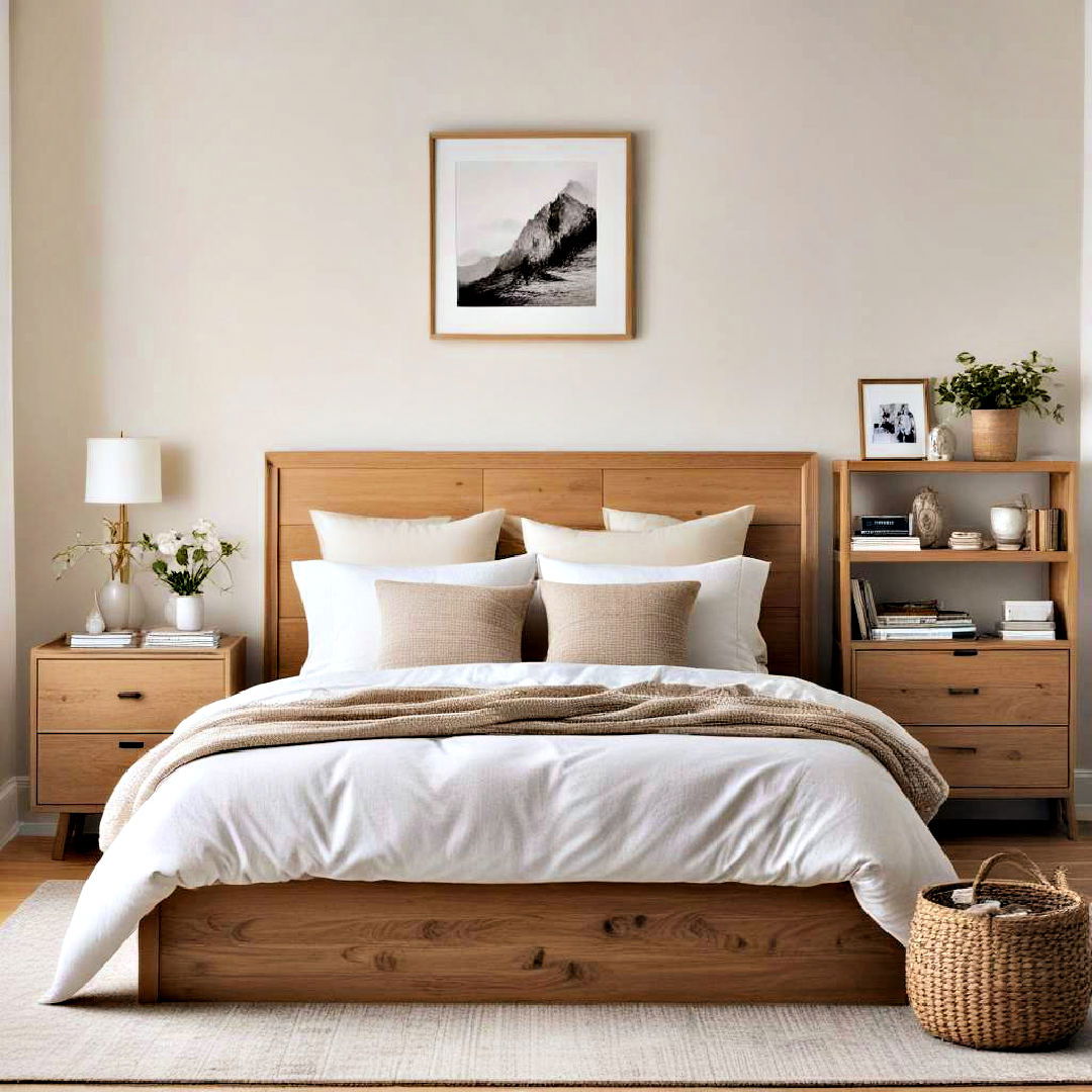 well organized bedroom idea - 40 Cozy Bedroom Ideas