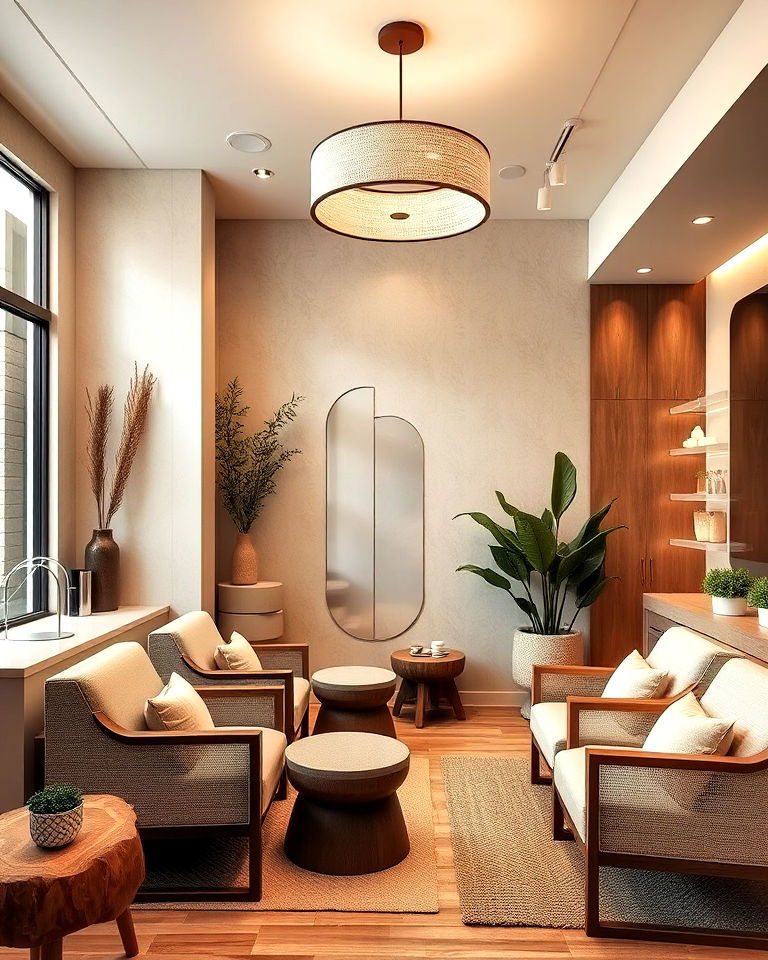 wellness focused salon design - 30 Nail Salon Interior Design Ideas