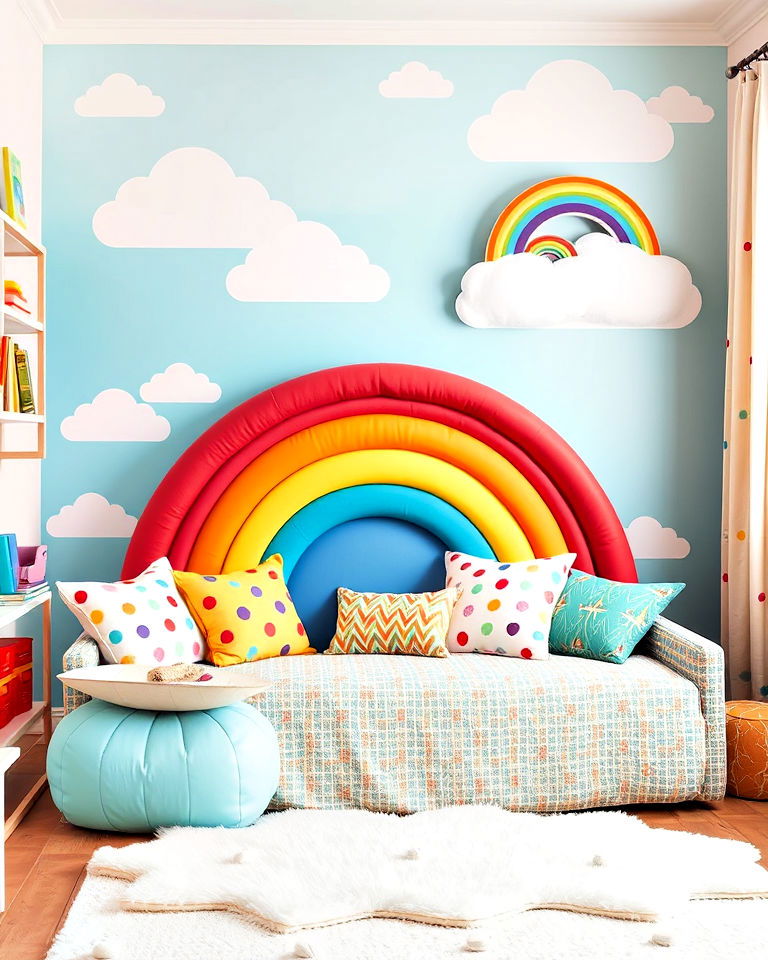 whimsical rainbow wonderland - 20 Whimsical Nursery Ideas