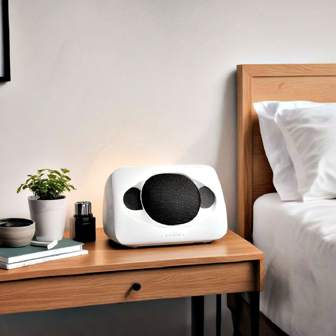 white noise machine - 30 Office Guest Room Ideas