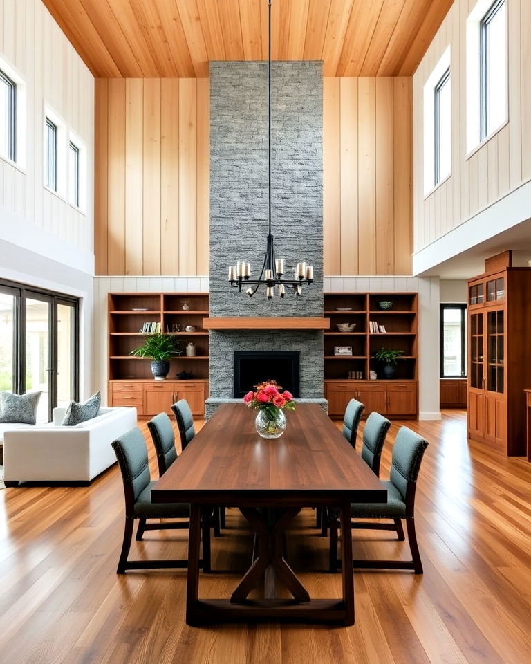 wide plank tongue and groove ceiling panels - 20 Tongue and Groove Ceiling Ideas