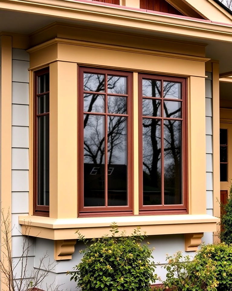 wide window trim for craftsman home exterior - 40 Craftsman Style House Exterior Ideas