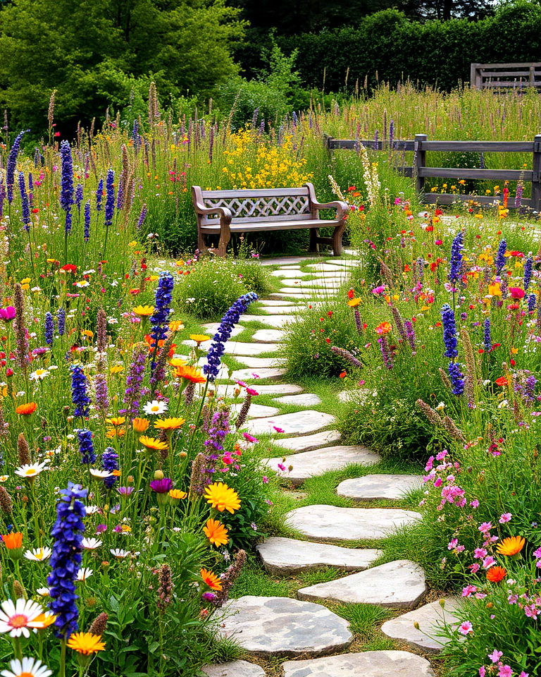wildflower meadow garden ideas - 30 Luxury Garden Design Ideas