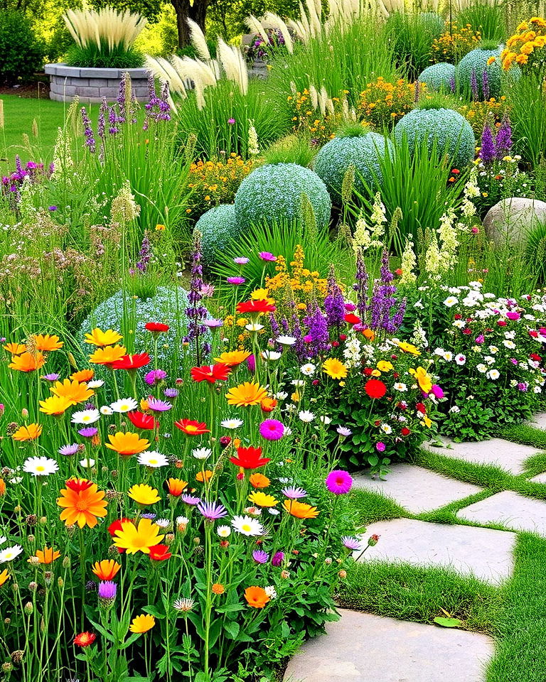 wildflower meadows for luxury landscaping - 40 Luxury Landscaping Ideas