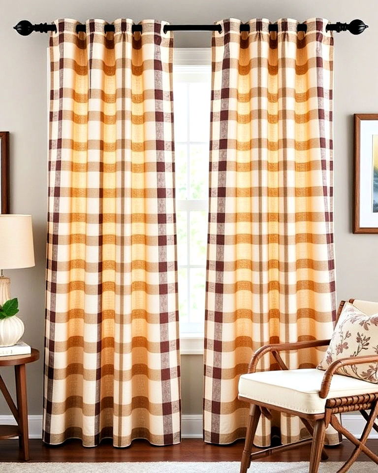 window treatment with blackout curtains - 40 Farmhouse Window Treatment Ideas