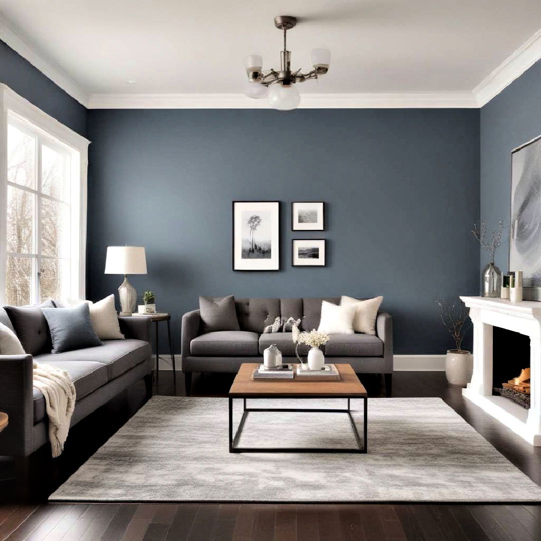 winter sky shade - 40 Blue-gray Paint Colors