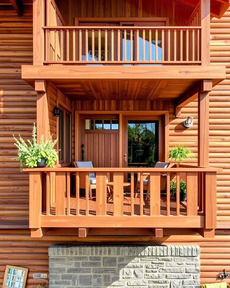 wooden cantilever balcony ideas - 20 Cantilever Balcony Ideas
