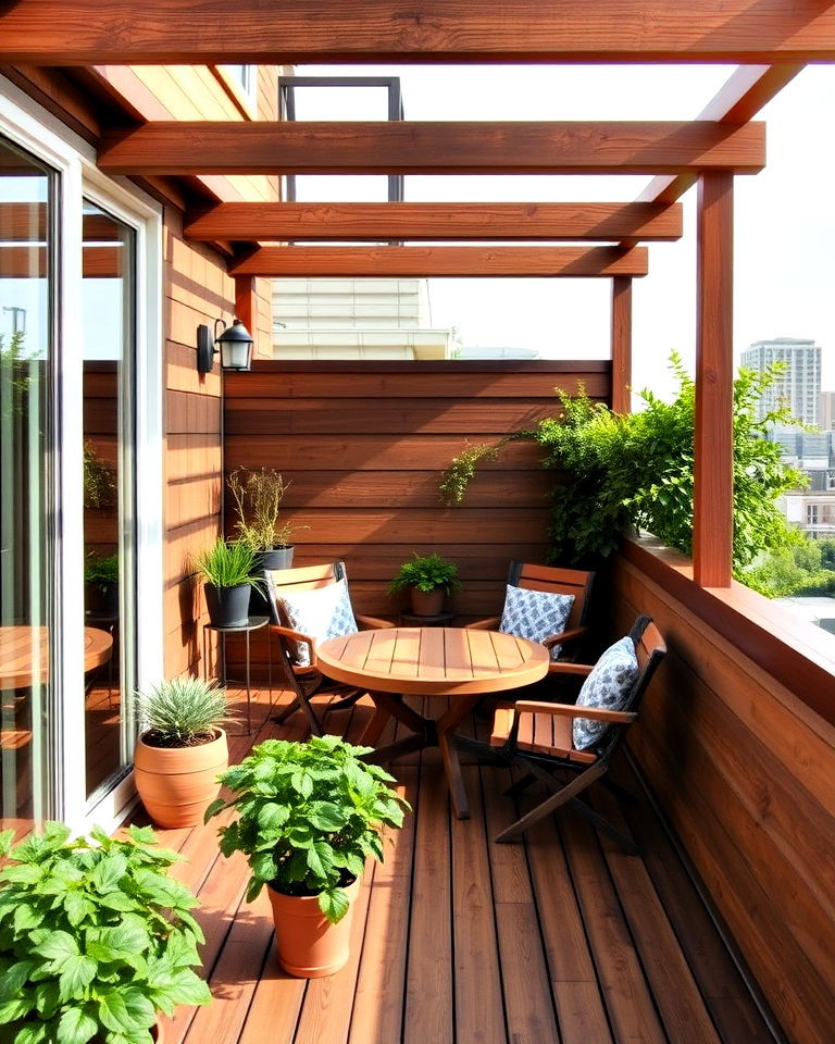 wooden deck cantilever balcony ideas - 20 Cantilever Balcony Ideas